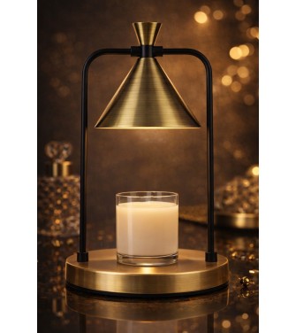 Lampe Chauffe bougie EDEN BRONZE
