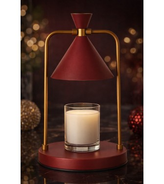 Lampe Chauffe bougie EDEN ROUGE