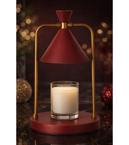 Lampe Chauffe bougie EDEN ROUGE