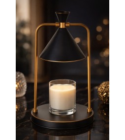 Lampe Chauffe bougie EDEN NOIR