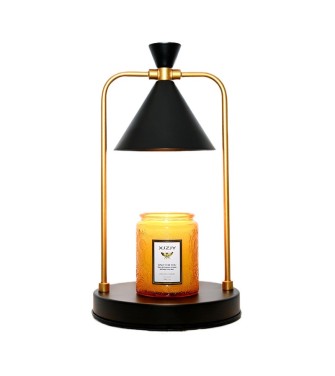 Lampe Chauffe bougie EDEN NOIR