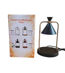 Lampe Chauffe bougie EDEN NOIR