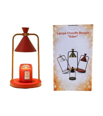 Lampe Chauffe bougie EDEN ROUGE