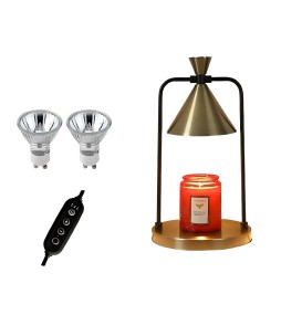 Lampe Chauffe bougie EDEN BRONZE