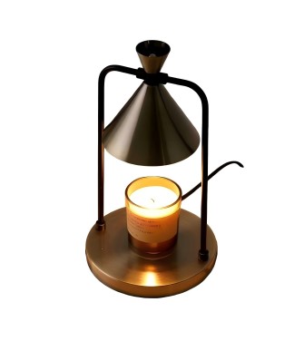 Lampe Chauffe bougie EDEN BRONZE