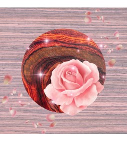 Carrés fondants Bois de ROSE