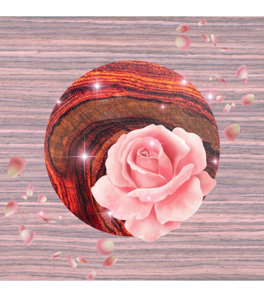 Carrés fondants Bois de ROSE