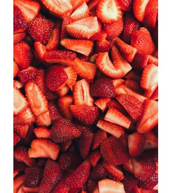 Carrés fondants Fraises Fraiches