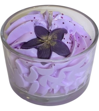 Bougie Bonbon violette