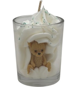 Bougie Petit Ourson  petit verre