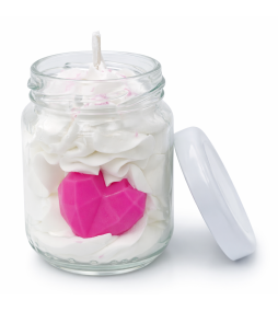 Bougie pomme d'amour  petit pot
