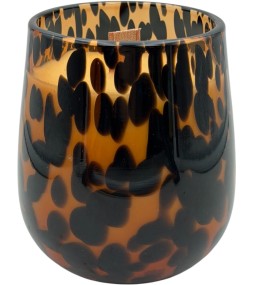 Bougie végétale "Seventies" 340gr Ambrée boite cloche