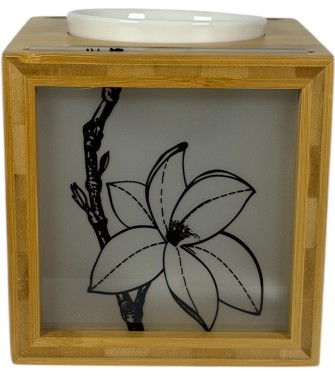 Brule Parfum Bambou , verre et céramique