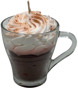 Bougie Chocolat Liégeois Tasse 180gr