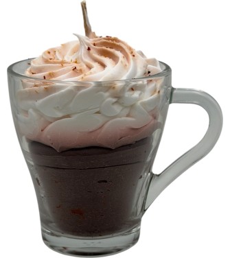 Bougie Chocolat Liégeois Tasse 180gr