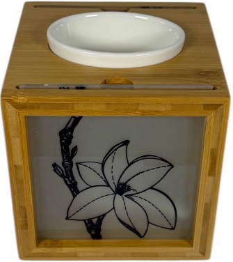 Brule Parfum Bambou , verre et céramique